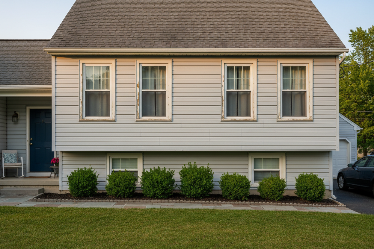 make it a regular looking home with old windows